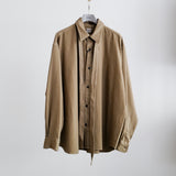 FINE COUNT COTTON PIECE DYE BOWTIE SHIRT