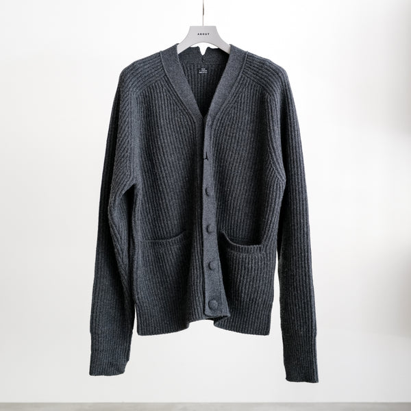 CHUNKY RIBBED CARDIGAN
