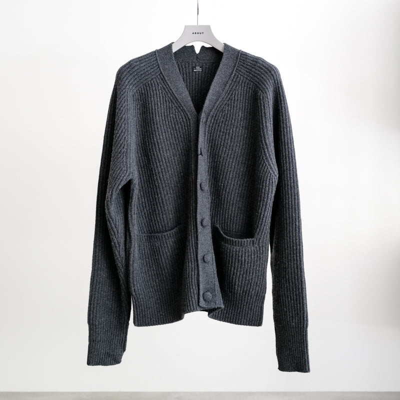 CHUNKY RIBBED CARDIGAN