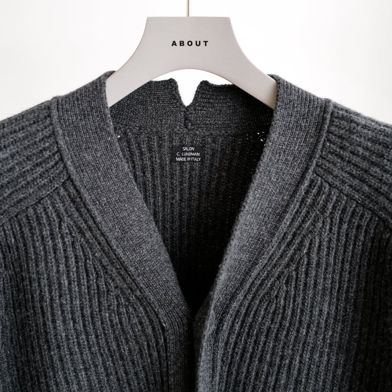 CHUNKY RIBBED CARDIGAN