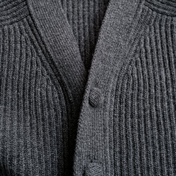 CHUNKY RIBBED CARDIGAN