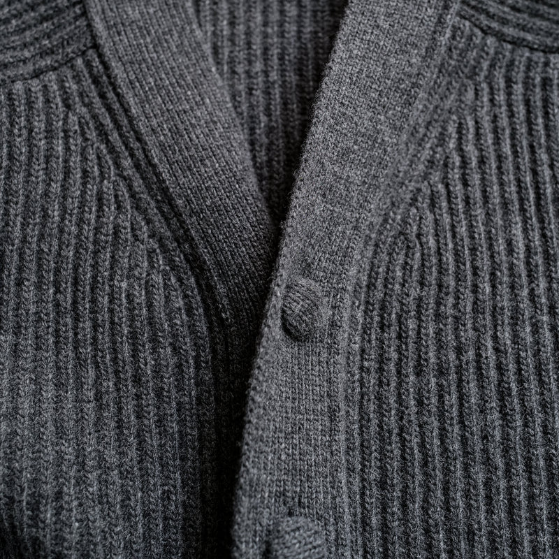 CHUNKY RIBBED CARDIGAN