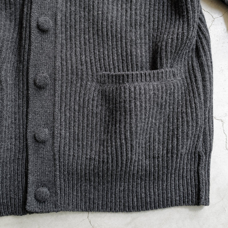 CHUNKY RIBBED CARDIGAN