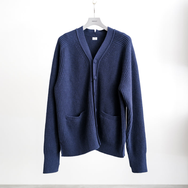 CHUNKY RIBBED CARDIGAN