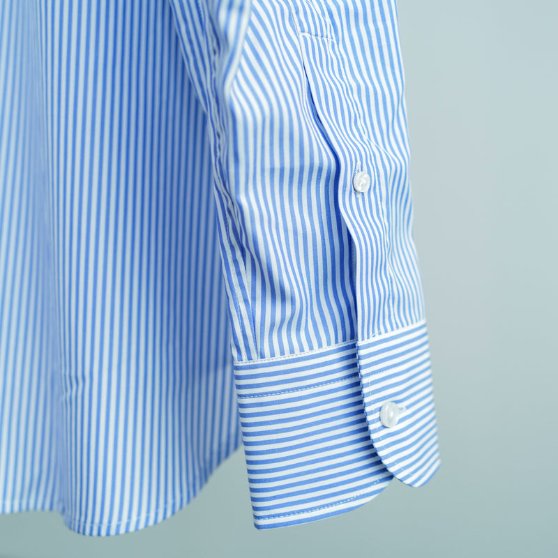 DOUBLE COLLAR WIDE SHIRT