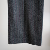 EXTRAFINE COLLEGE FLANNEL WIDE TROUSERS