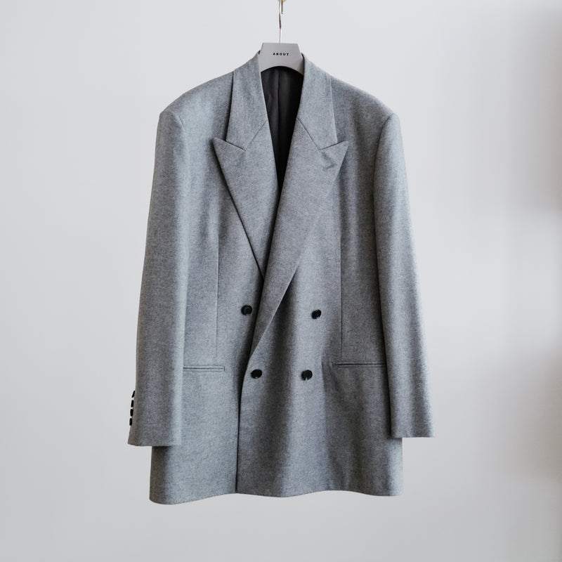 EXTRAFINE COLLEGE FLANNEL DOUBLE BREASTED TAILOR JK