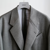 BLUEFACED WORSTED BLAZER