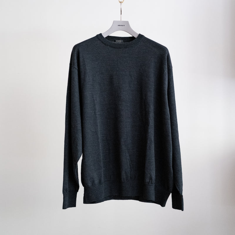 WOOL CREW NECK KNIT