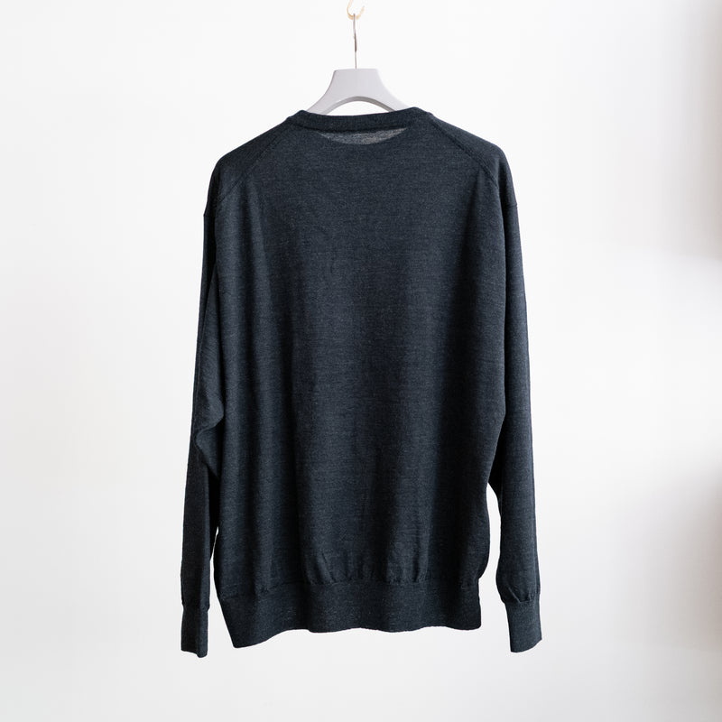 WOOL CREW NECK KNIT