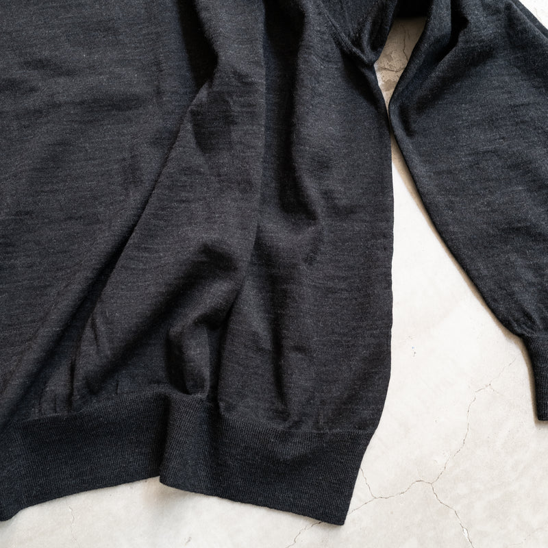 WOOL CREW NECK KNIT