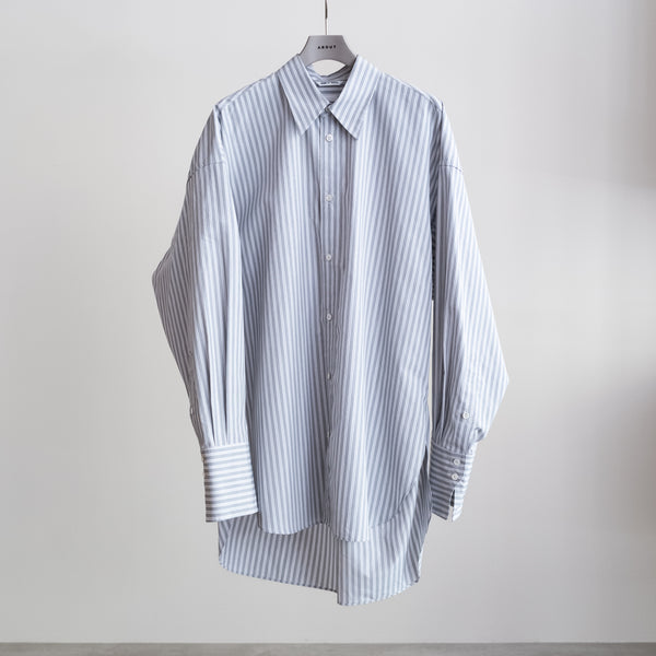 ITALIAN MULTI STRIPES BIG SILHOUETTE SHIRTS