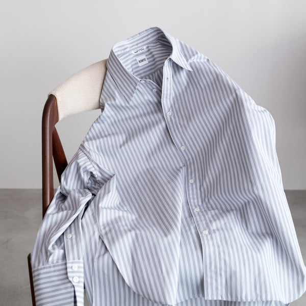 ITALIAN MULTI STRIPES BIG SILHOUETTE SHIRTS