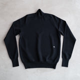 SUPER180'S WORSTED DOUBLE HIGH-NECK KNIT