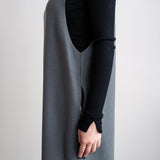 EXTRA FINE WORSTED RIVER LONG DRESS