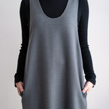 EXTRA FINE WORSTED RIVER LONG DRESS