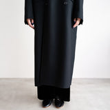SUPER180'S WORSTED RIVER FULL-LENGTH ROBE COAT