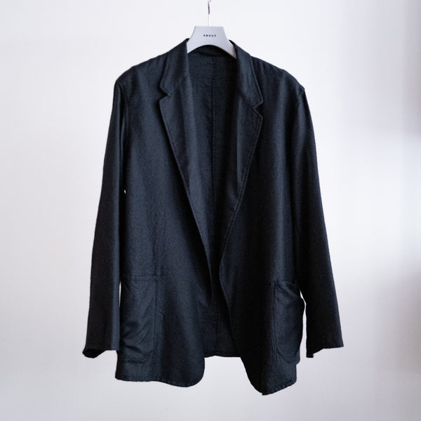 CASHMERE SILK GARMENT DYE JACKET