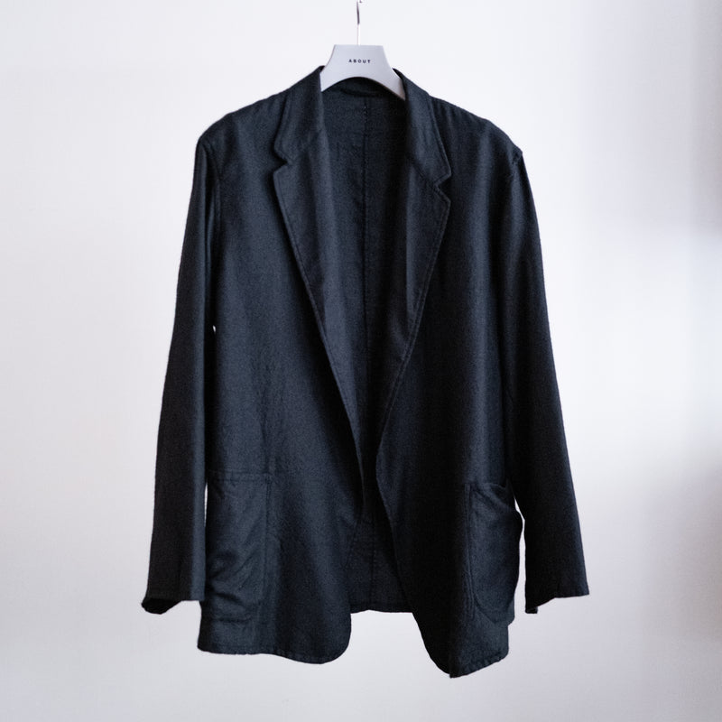 CASHMERE SILK GARMENT DYE JACKET