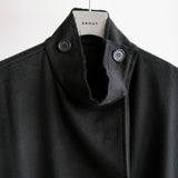 HEAVY WOOL CROPPED OVERSIZED JACKET