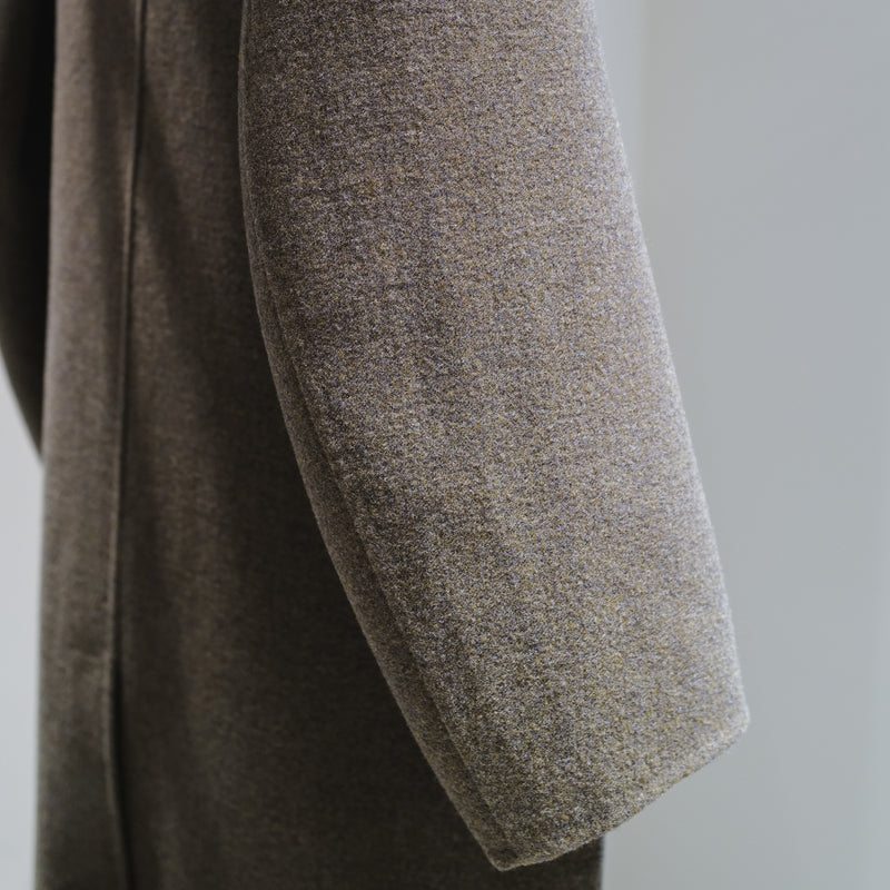 DF WOOL COAT WITH 2 POCKETS