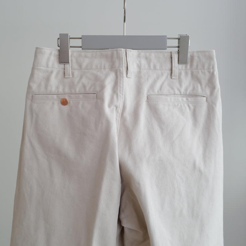 COTTON TWILL WORK PANTS