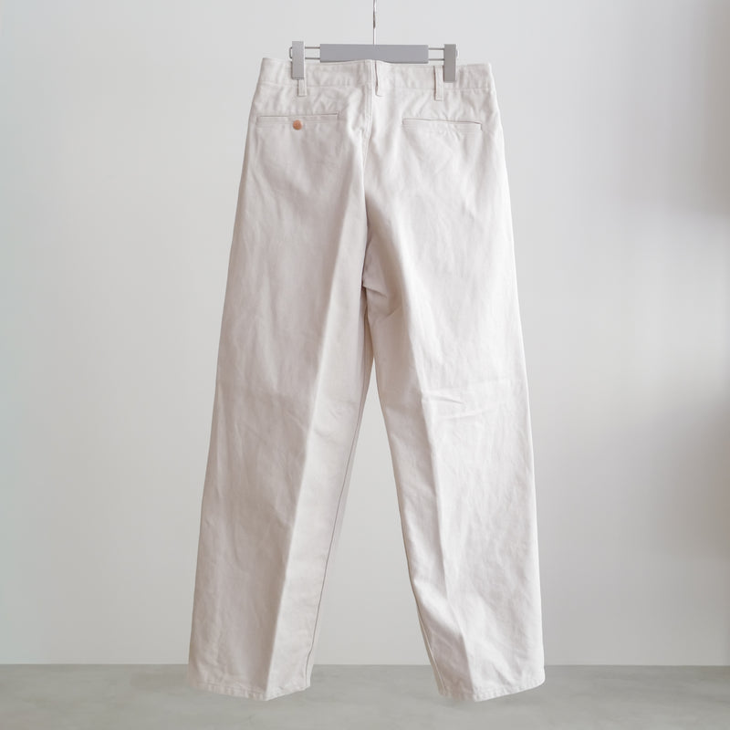 COTTON TWILL WORK PANTS