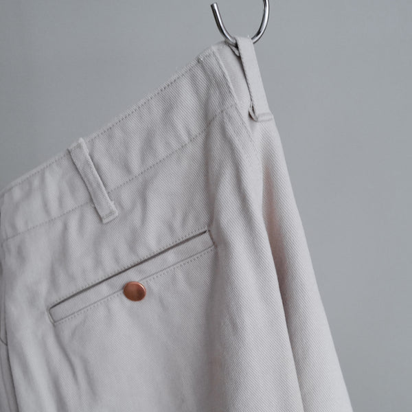 COTTON TWILL WORK PANTS