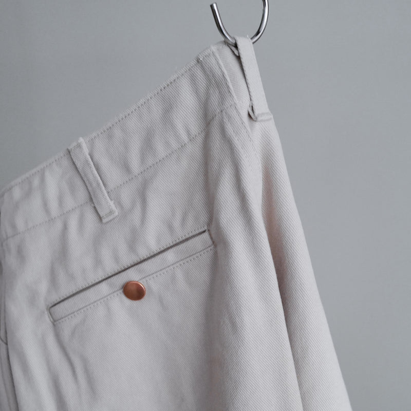 COTTON TWILL WORK PANTS