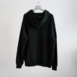 COTTON FLEECE ZIP PARKA