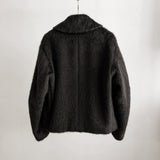 CAMEL SHAGGY BLOUSON