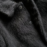 CAMEL SHAGGY BLOUSON