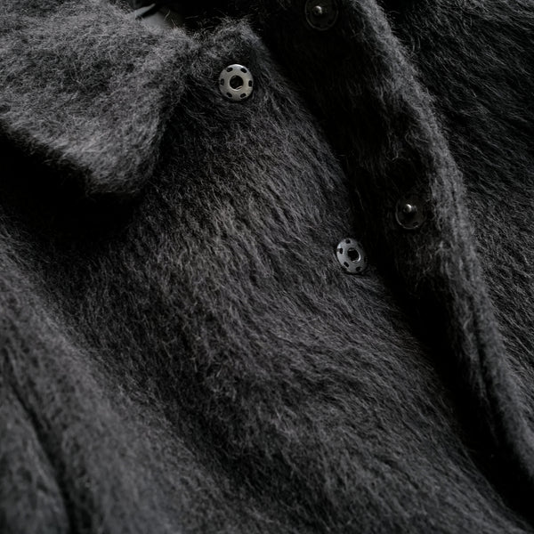 CAMEL SHAGGY BLOUSON