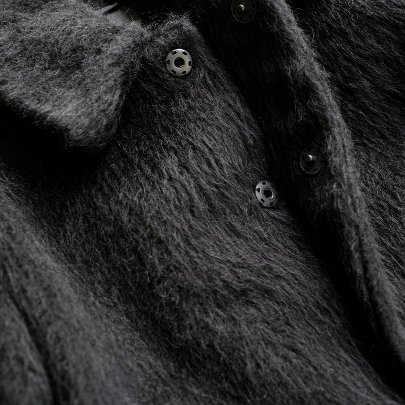 CAMEL SHAGGY BLOUSON