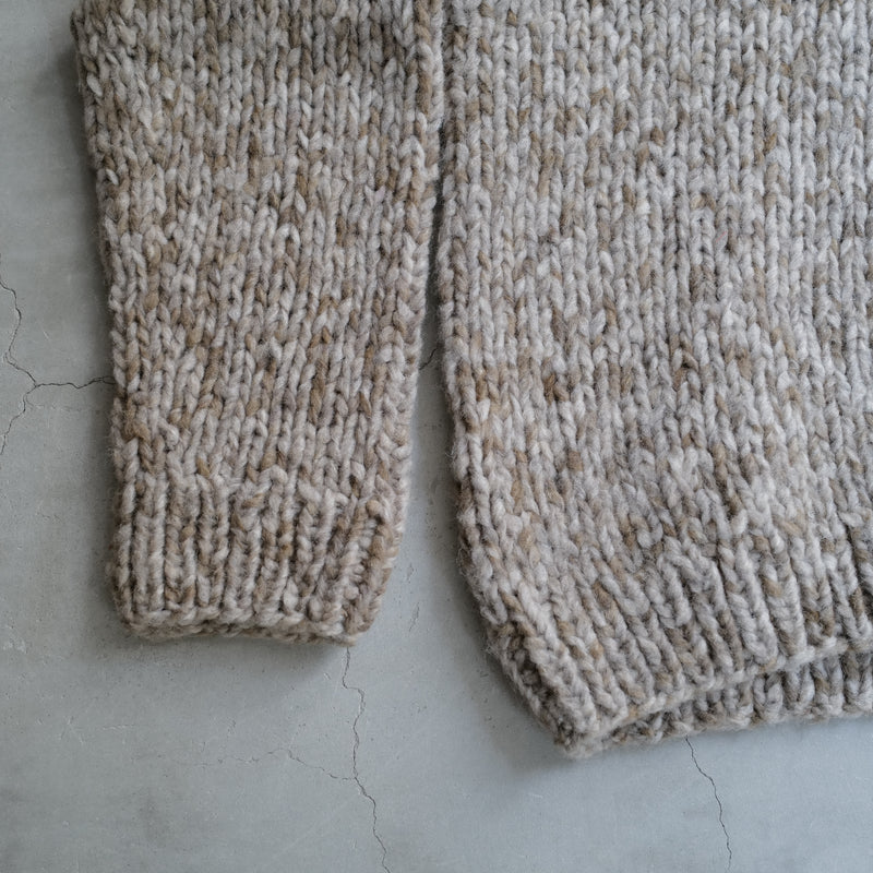 HANDKNIT PAINT ROLLNECK