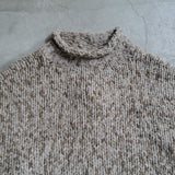 HANDKNIT PAINT ROLLNECK