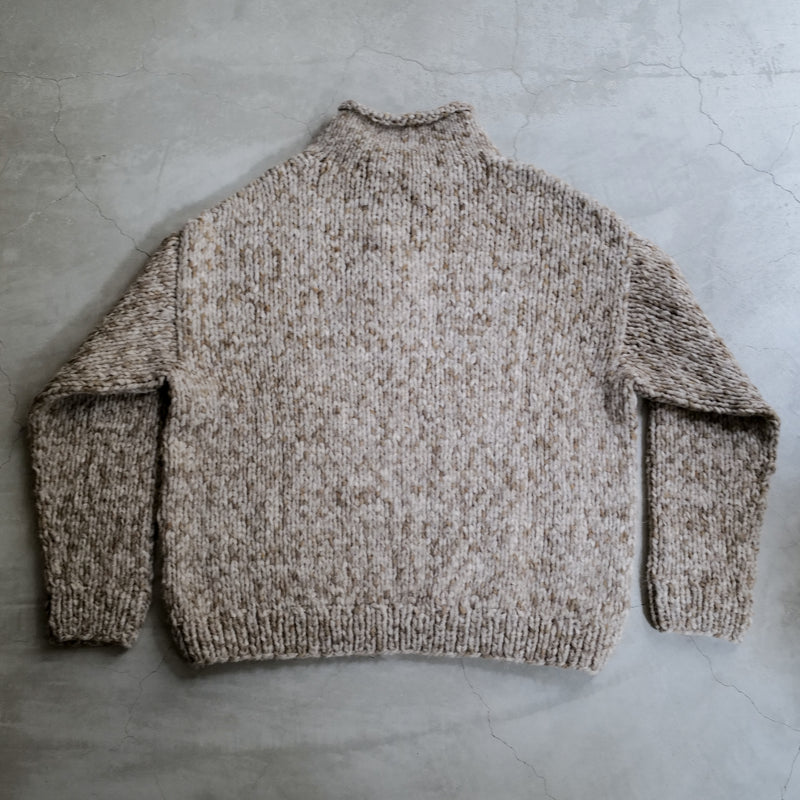 HANDKNIT PAINT ROLLNECK