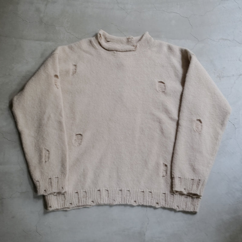 DISTRESSED ROLLNECK