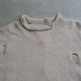 DISTRESSED ROLLNECK