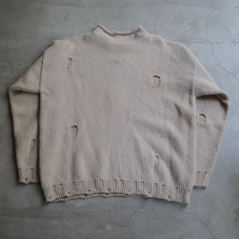DISTRESSED ROLLNECK