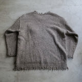 FRAY CREWNECK