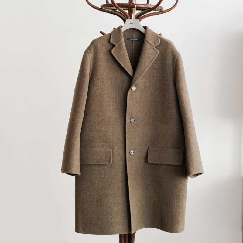 DF WOOL COAT WITH 2 POCKETS