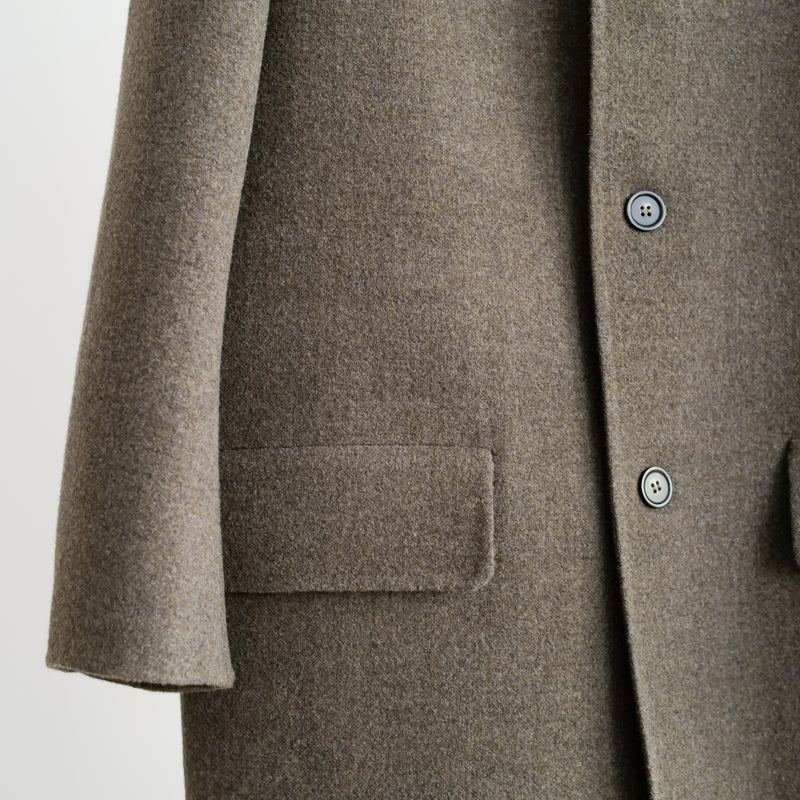 DF WOOL COAT WITH 2 POCKETS