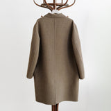 DF WOOL COAT WITH 2 POCKETS