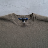 SEAMLESS CREW 3/4SLEEVES KNIT