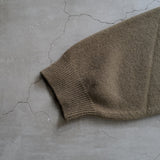 SEAMLESS CREW 3/4SLEEVES KNIT