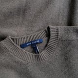 SEAMLESS CREW 3/4SLEEVES KNIT