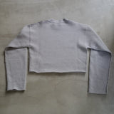 INTERLOCK CREWNECK KNIT