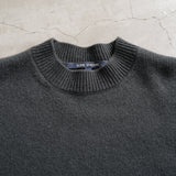 INTERLOCK WAISTED CREW KNIT