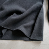 INTERLOCK WAISTED CREW KNIT